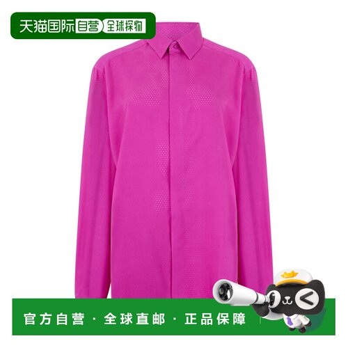 TOM FORD 男士衬衫 HRVF01S0274PBR SS2026 粉红色 PERFORATED DO