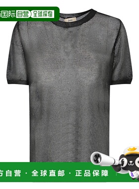 HERNO 女士T恤 MG000173D760709300 SS2025 灰色 Soft short-slee