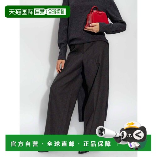 GIVENCHY 女士休闲裤 BW514V14FU067 AW2024 黑色 TAILORED PANTS