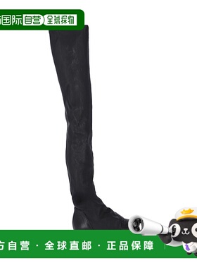 1h可退 潮奢 rick owens 瑞克 欧文斯 女士 黑色靴子 RP02E4893LS