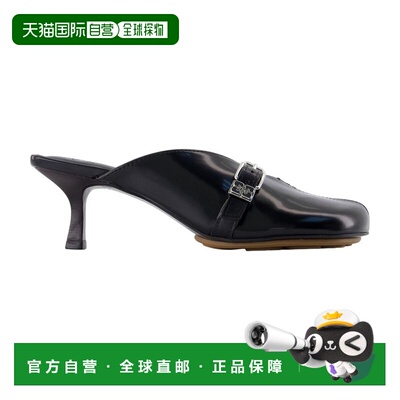 1h可退 GANNI 女士高跟鞋 S3216099 AW2025 黑色