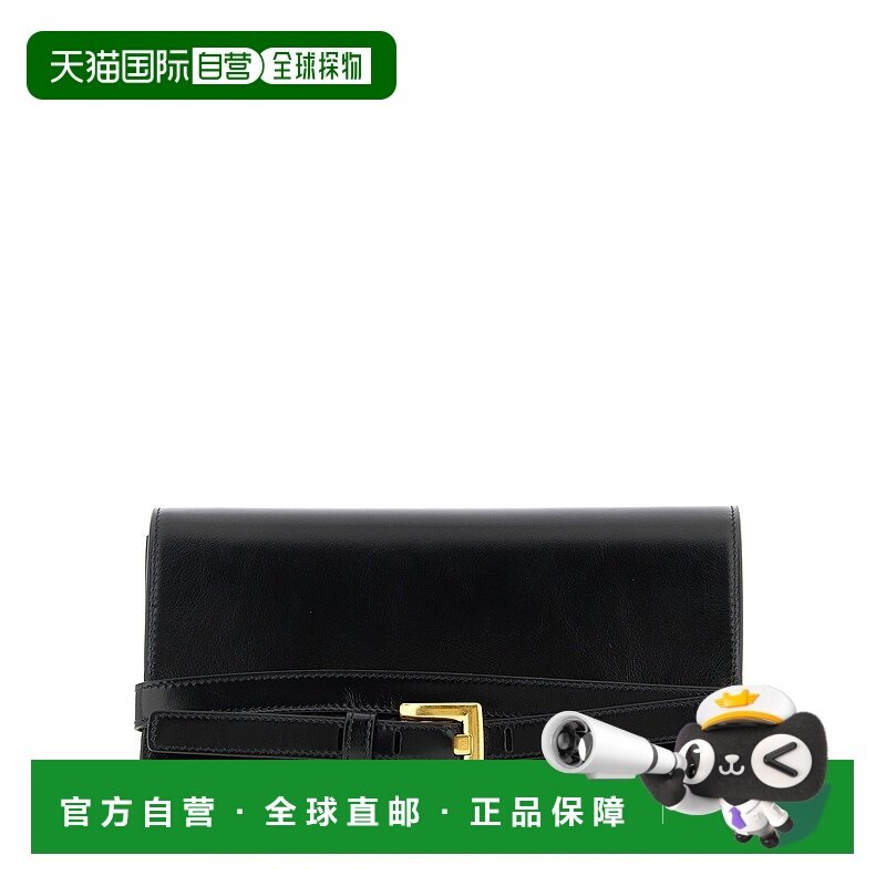 BALMAIN 女士手提包 GN1ON259LMTE0PA SS2026 黑色 'Shuffle' Wal