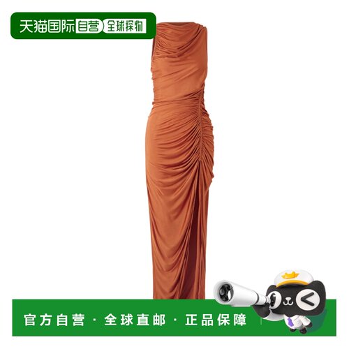 1h可退 RICK OWENS 女士连衣裙 LI02E3503JVS153 AW2025 棕色