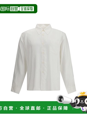 1h可退 潮奢 Our Legacy 男士 Beyond 白色衬衫 M4252BSWSTATICWH