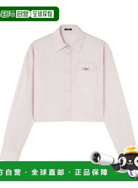 1h可退 潮奢 versace 范思哲 女士 短款衬衫 10137651A13641长袖