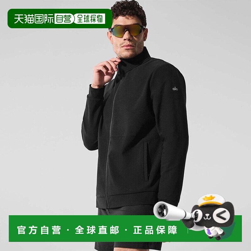 alo yoga Conquer Max Mock Neck Full Zip 舒适柔软透气休闲夹克图片