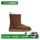 女士高跟鞋 BOOT 8T8606ASA1F0C23 FENDI WINTER 棕色厚底鞋