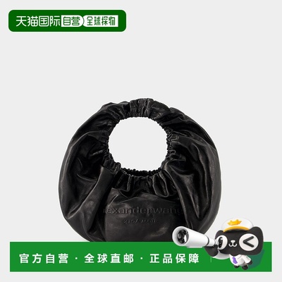 1h可退 ALEXANDER WANG 女士手提包 20124R31L SS2024 黑色斜挎包