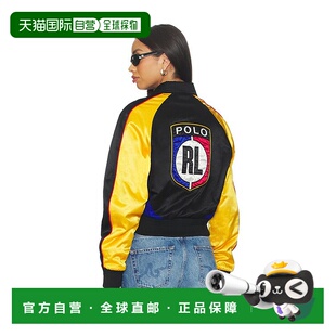 1h可退 潮奢 Polo Ralph Lauren Polo 拉夫 劳伦 女士 缎面短夹克