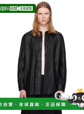 1h可退 潮奢 Andersson Bell 男士 黑色 Gabriel Long 衬衫 atb11