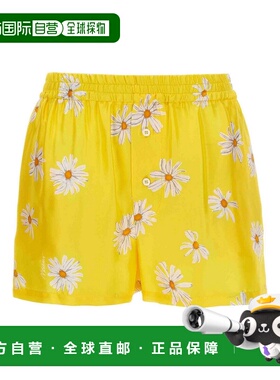 MOSCHINO 女士短裤 033605611024 SS2025 黄色 Print Shorts