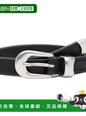 1h可退 潮奢 Our Legacy 女士 黑色 2 CM 腰带 A2208BBLA