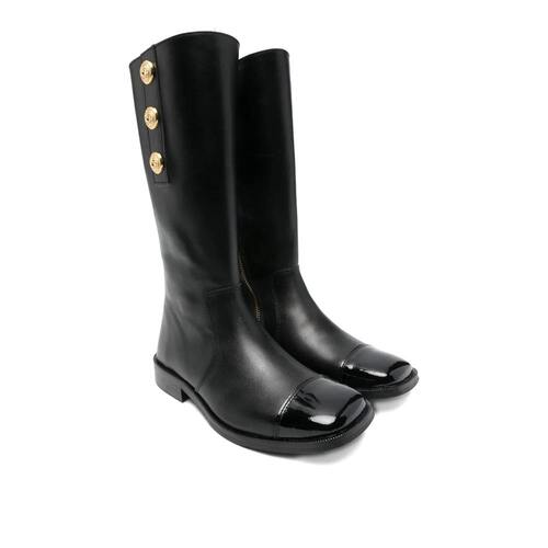 BALMAIN 女童童靴 BX0A46Z1574930OR AW2025 黑色【付后1h可退】
