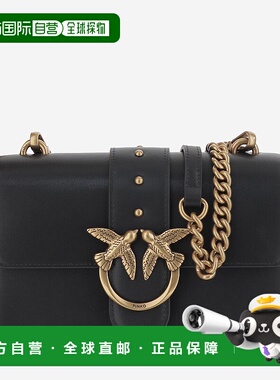 PINKO 女士单肩包 105856A0F1Z99Q AW2025 黑色 BORSA A TRACOLLA