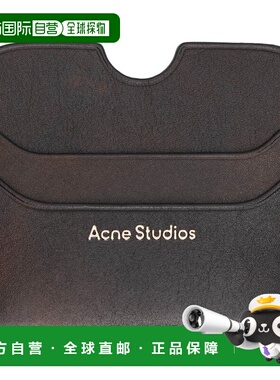 潮奢 Acne Studios 艾克妮 男士 棕色卡包 CG0268
