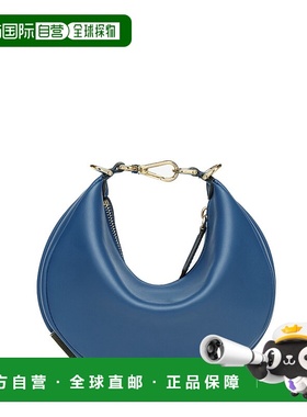 FENDI 女士单肩包 8BS081A5DYF1Q5N AW2024 蓝色 Fendigraphy 迷