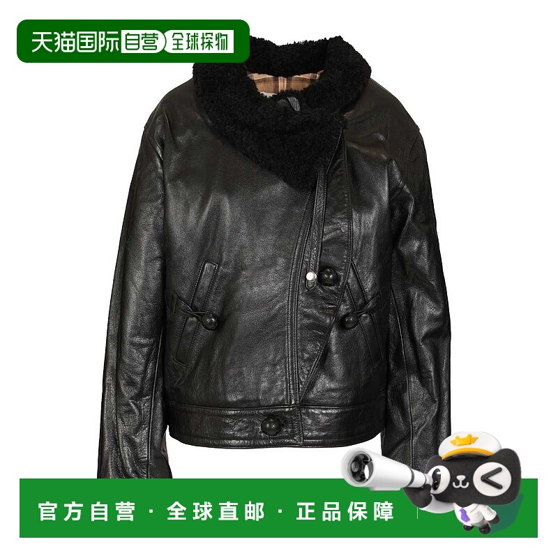 1h可退 ISABEL MARANT 女士夹克 25HVE0565FAC4B02I01BK皮衣