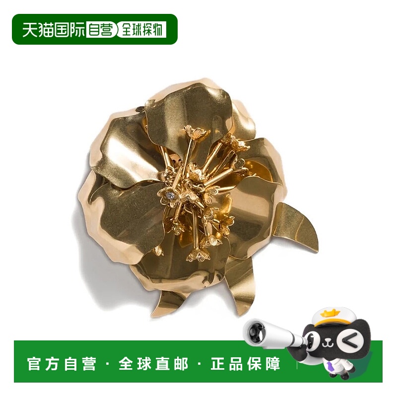 1h可退 潮奢 Miu Miu 缪缪 女士 SPILLA FIORE 胸针 5IS1292IEU