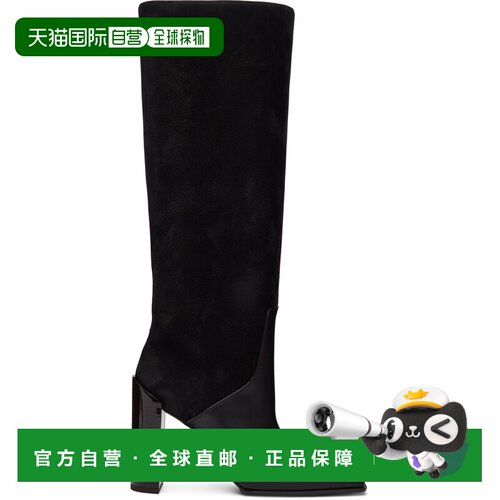 alaia 女士 黑色 Square Knee 高筒靴 AA3O2025I133999NOIR单鞋