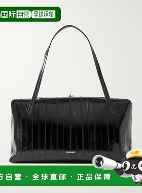 1h可退 潮奢 Jil Sander 吉尔 桑达 女士 Goji Pillow 皮革肩包 J