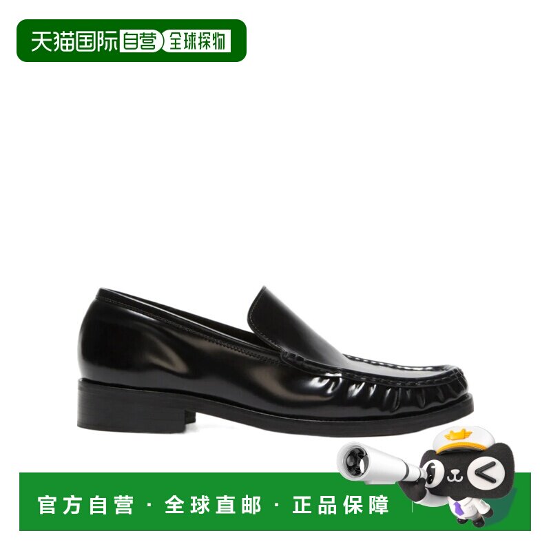 ACNE STUDIOS 女士芭蕾乐福鞋 AD0935900 SS2026 黑色单鞋一脚蹬图片