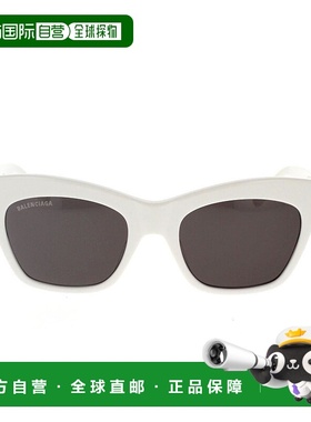 BALENCIAGA 女士太阳镜 BB0132S006-0 CO 白色 BALENCIAGA Sungla