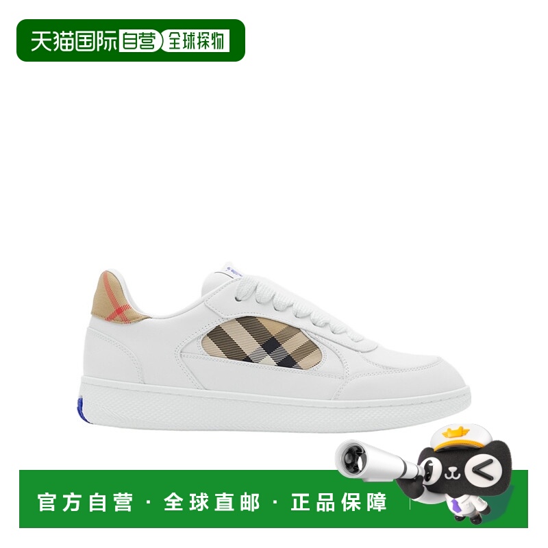 BURBERRY 女士运动鞋 81086541 SS2025 白色 Terrace 运动鞋