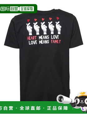 FAMILY FIRST 男士T恤 TF2319BK AW2023 黑色 T-Shirt B-Hugs