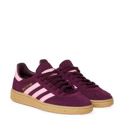 1h可退 潮奢 Adidas 女童 Handball Spezial 绒面革运动鞋童鞋