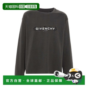 男士 黑色 T恤 AW2024 塔罗牌徽标图案T恤 BM71KP3YNY209 GIVENCHY