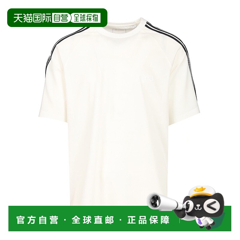 1h可退 Y-3 男士T恤 JY8187CWHITE AW2025 白色 'Y-3 Short Sleev