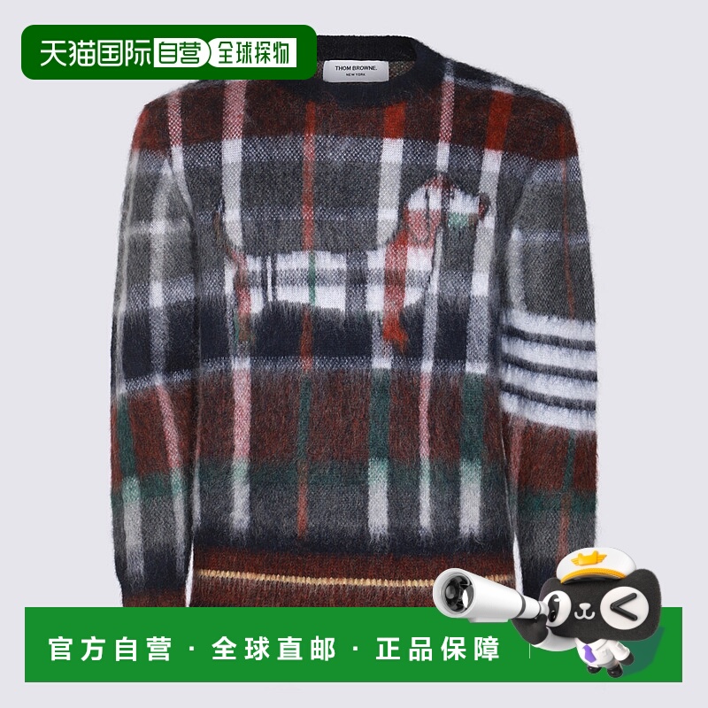 1h可退 THOM BROWNE 男士针织毛衣 MKA526AY8008996 AW2024