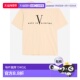 男士 T恤 8V3MG16PBAQQT3 VALENTINO SS2026 浅棕色