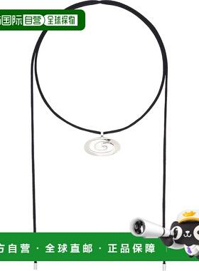 1h可退 潮奢 Mondo Mondo 女士 黑色 Infinity Pendant 项链 J324