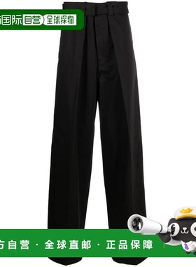 1h可退 潮奢 Jil Sander 吉尔 桑达 男士 黑色裤子 J22KA0104J451