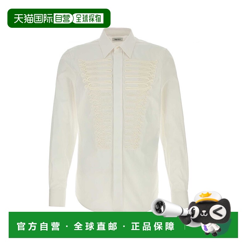 1h可退 ALEXANDER MCQUEEN 男士衬衫 847290QNAAX9000 AW2025