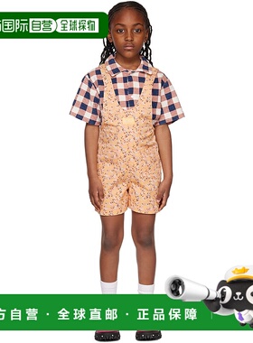 1h可退 潮奢 barbour 巴伯尔 女童 橙色 Heidi 儿童连体衣童装 GD