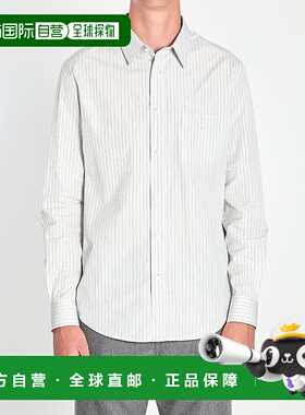 CELINE 男士衬衫 2C982841W98CZ CO 灰色 Shirt in poplin cotton