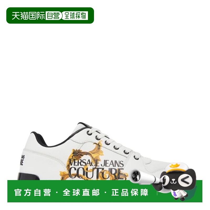1h可退 VERSACE JEANS 男士运动鞋 79YA3SJ5ZPB42G03 AW2025