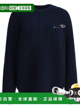 PRADA 女士针织衫 P24S2P172EF0008SOOO AW2025蓝色羊绒