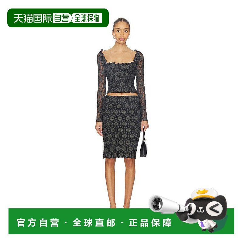 1h可退 潮奢 Free People 自由人 女士 x Lucinda 蕾丝长袖套装 O