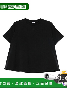 1h可退 潮奢 LOEWE 罗意威 女士 and Polos T恤黑色T恤 S540Y22X7