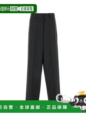 GIVENCHY 女士休闲裤 BW514V14FU067-6 AW2024 黑色女装直筒裤