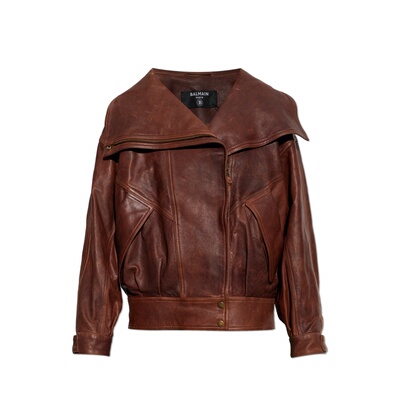1h可退 香港直邮BALMAIN 女士西服 GF0TD230LE378EH SS2026 棕色