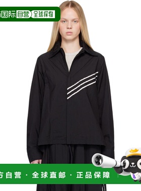 1h可退 潮奢 Y-3 女士 黑色 3S 衬衫 KF1193 black黑色 舒适时尚