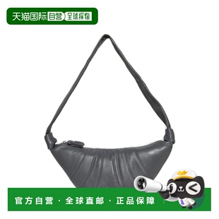 1h可退 潮奢 Lemaire 男士 灰色中号 Croissant 单肩包 BG0001LL0