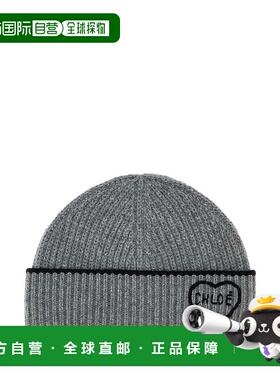 CHLOÉ 女士帽子 CH26SKB02WCS012 SS2026 灰色 Chloe Headphones