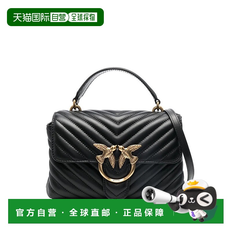 1h可退 PINKO 女士手提包 100044AOGKZ99Q AW2025 黑色 Pinko Min
