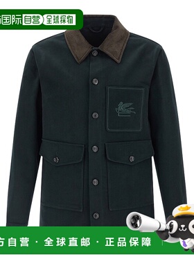 1h可退 ETRO 男士夹克 MRBA008199TU5M0V0018 AW2025 绿色