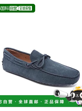 TOD'S 女士休闲鞋 XM0GW05470ENKT610 AW2024 蓝色 套穿乐福鞋